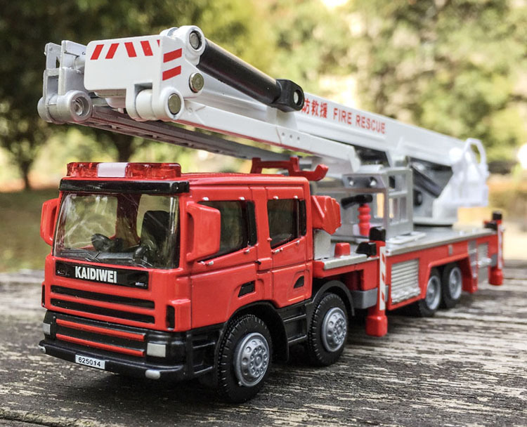 Fire Escape Ladder - 1:50 lichtmetalen techniek voertuigen, hoge simulatie