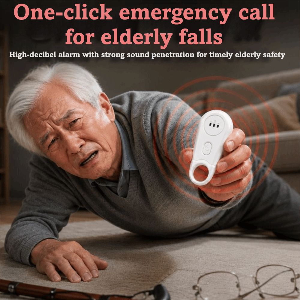 Personal Alarm Keychain - Draagbaar persoonlijk veiligheidsalarm Luide sirene Sleutelhangeralarm