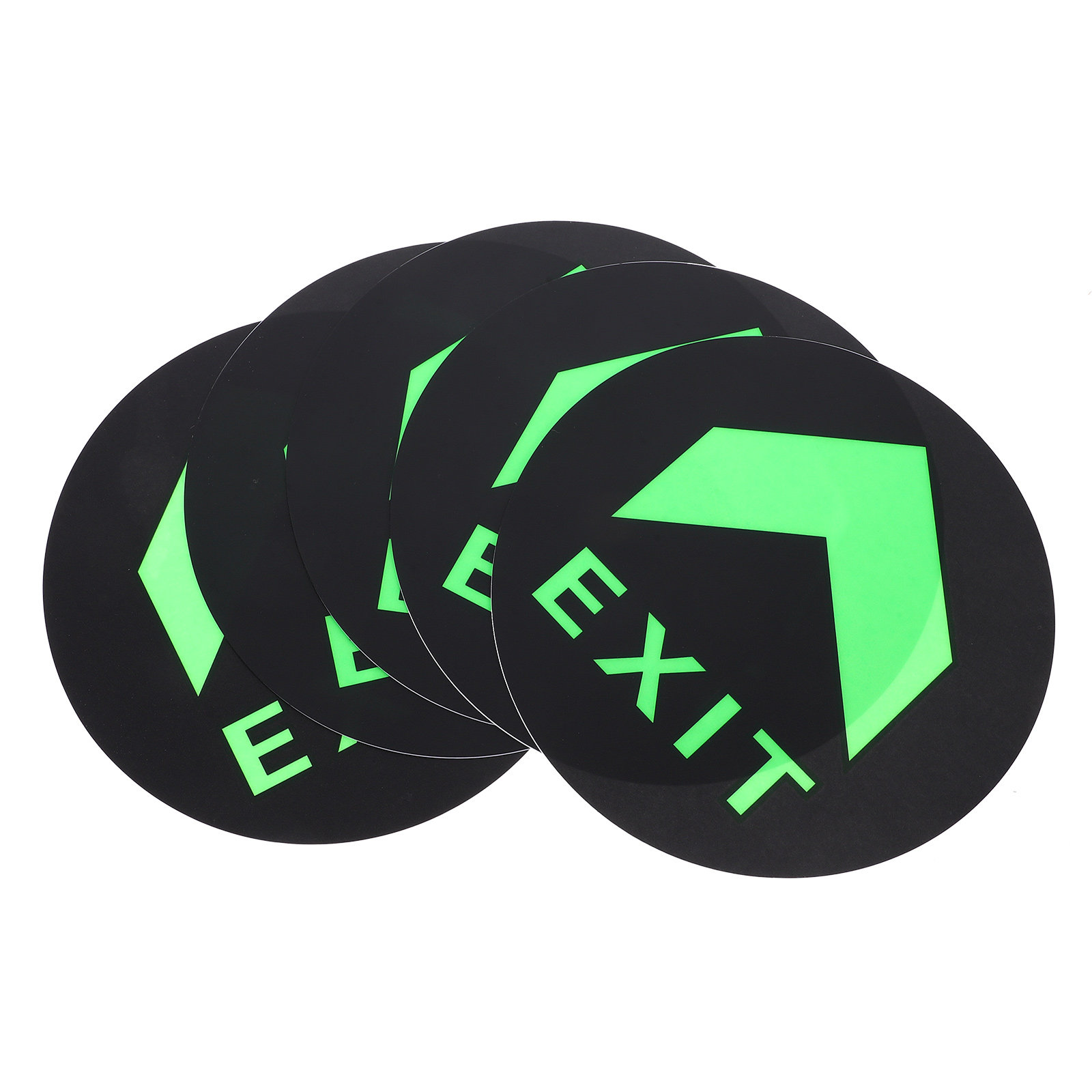 Emergency Exit Sign - 5 stuks Glow Safety Exit Signs