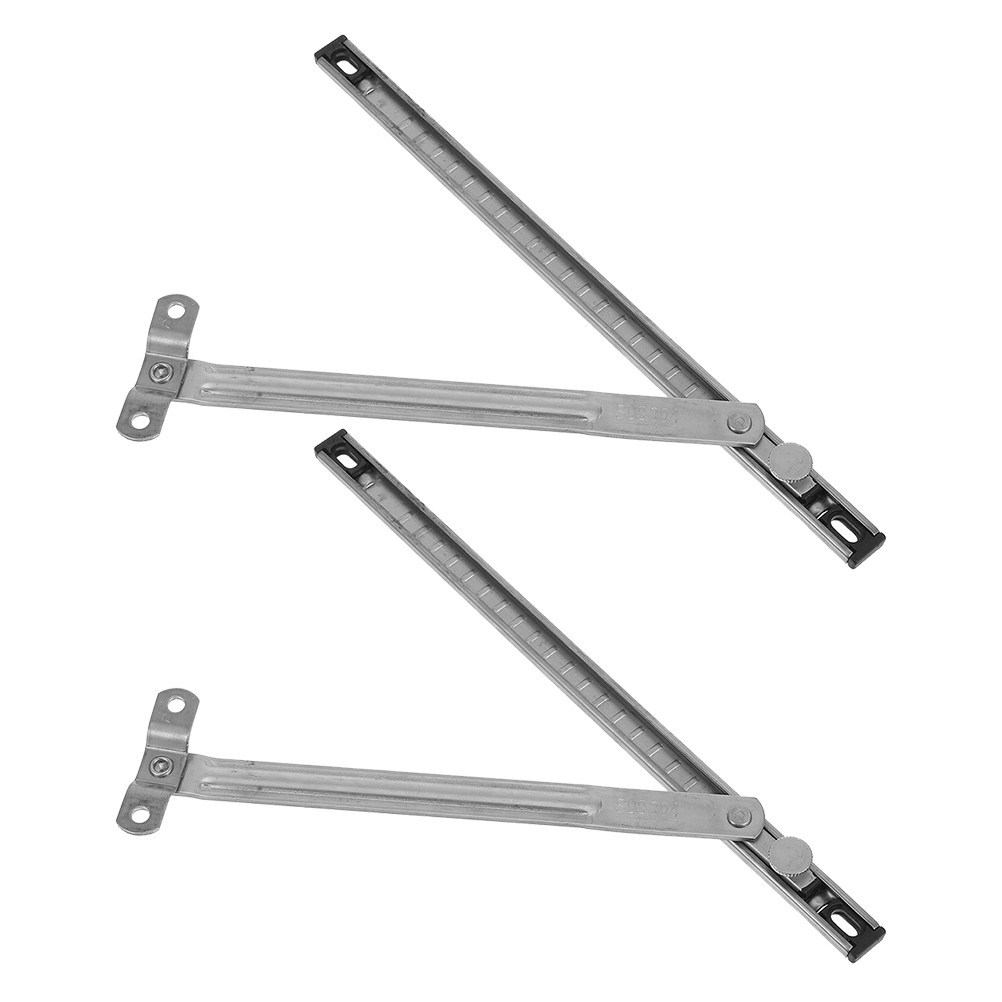 Window Lock Bar - 2 stuks verstelbare raambeveiligingsbeugel zonder boorinstallatie