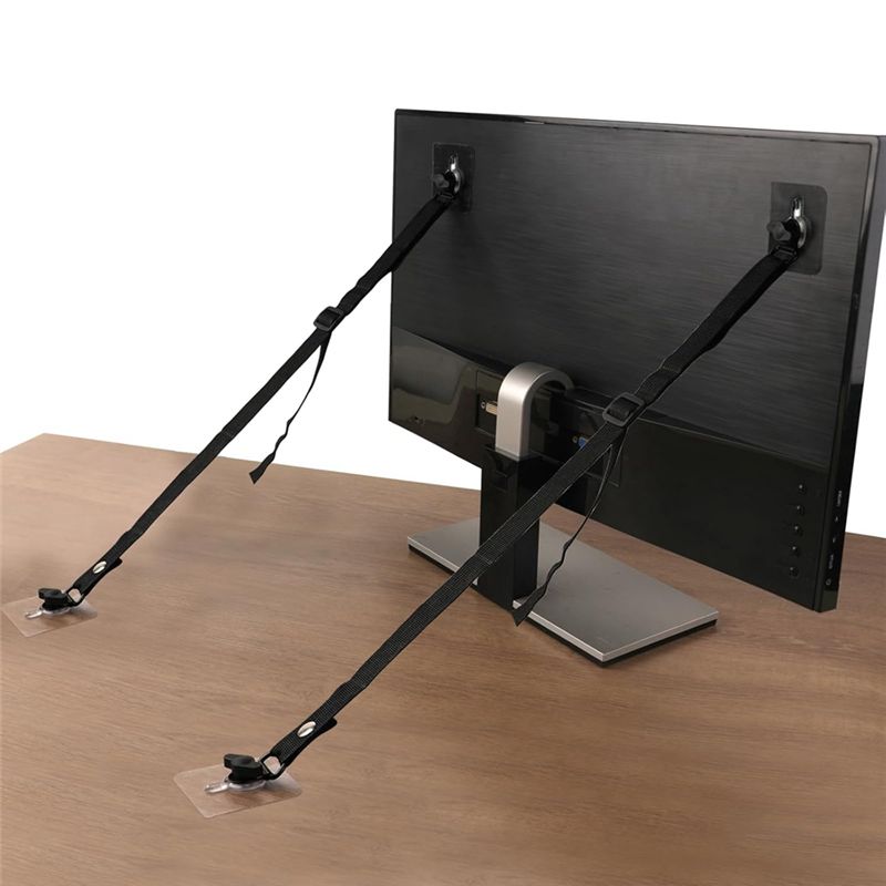 Earthquake Anchor Strap - T23C Geen boorlijm TV-veiligheidsriemen 4 stuks