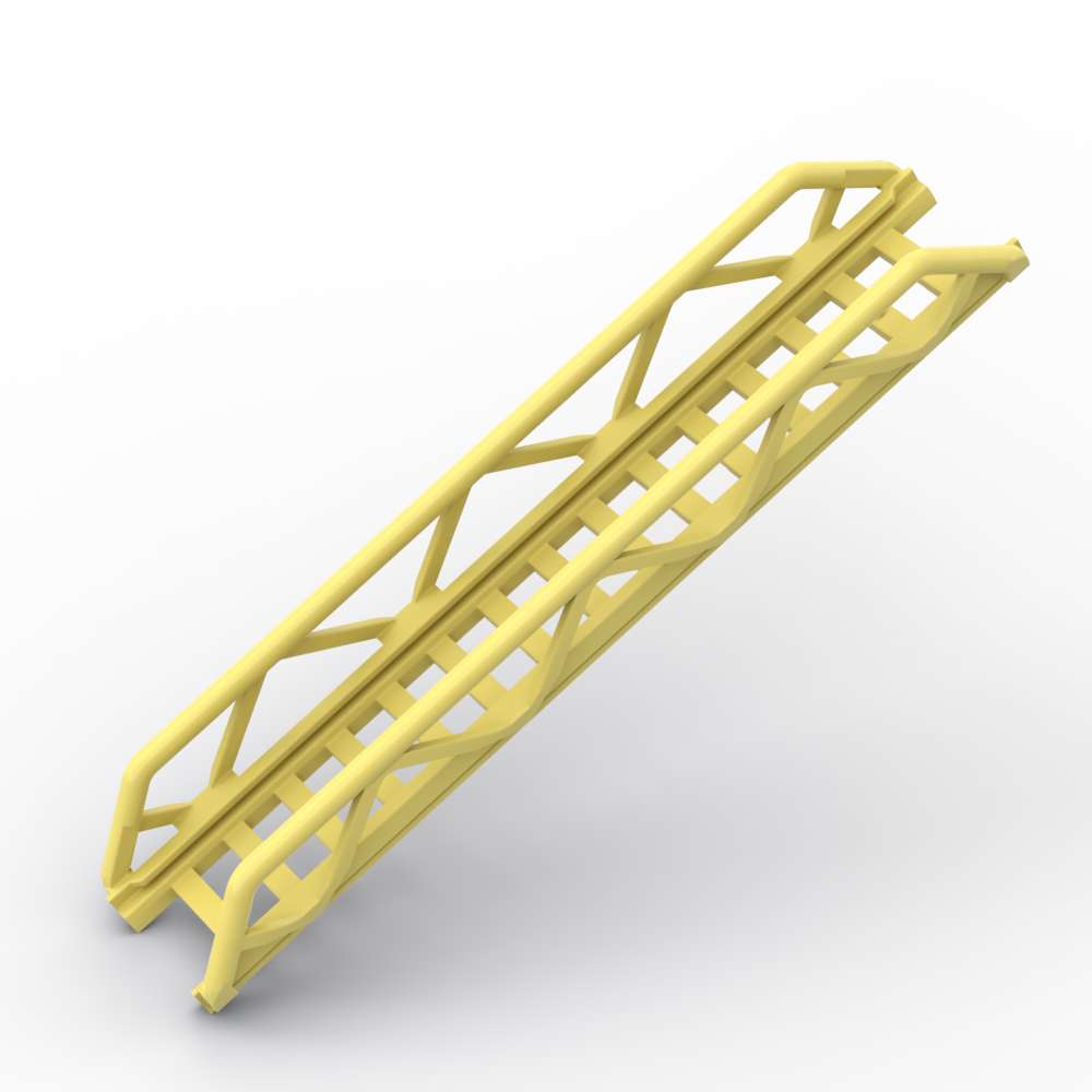 Fire Escape Ladder - MOC 1 STKS Deel Bricks 11299
