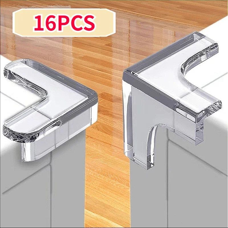 Outlet Cover Baby - Babyveiligheid Siliconen tafelhoekbeschermer Meubelrandbeschermingshoes Transparant Kinderen