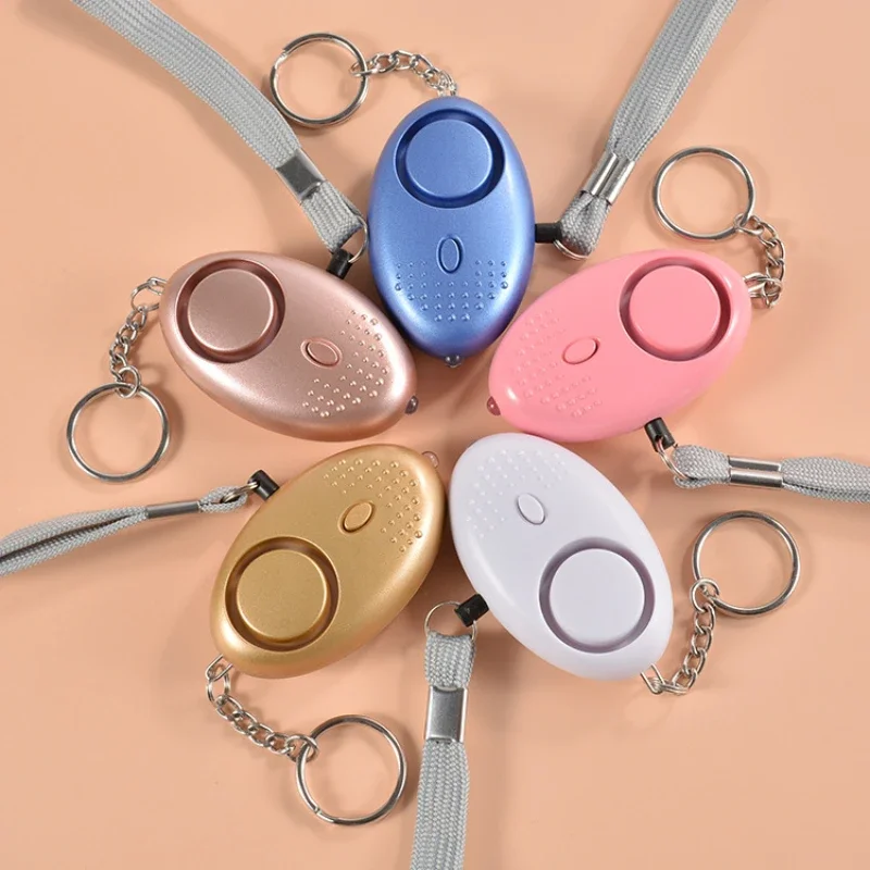 Personal Alarm Keychain - 130db zelfverdedigingsalarm anti-wolf meisje kind vrouwen
