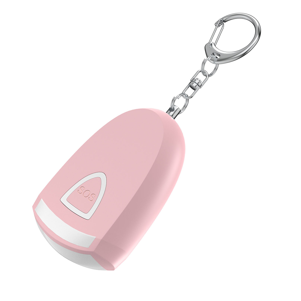 Personal Alarm Keychain - Persoonlijke alarm-sleutelhanger Oplaadbaar met licht Zelfverdediging