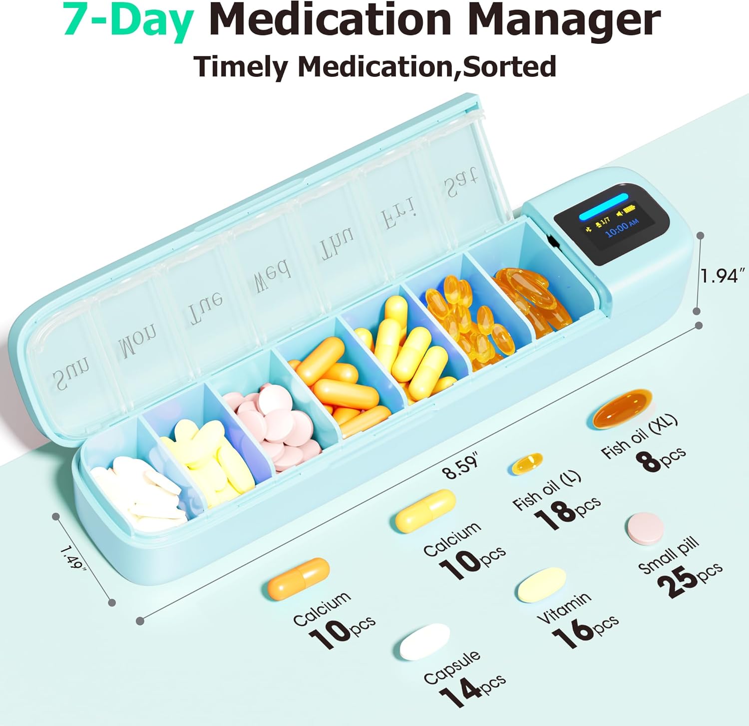 Slimme pilendoos met alarm & B - Medicine Cabinet Lock recensie en prijs