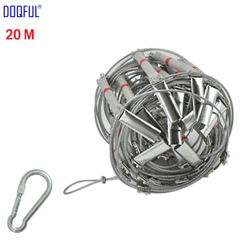 66FT Brandtrap Ladder 20M Opvo - Fire Escape Ladder recensie en prijs