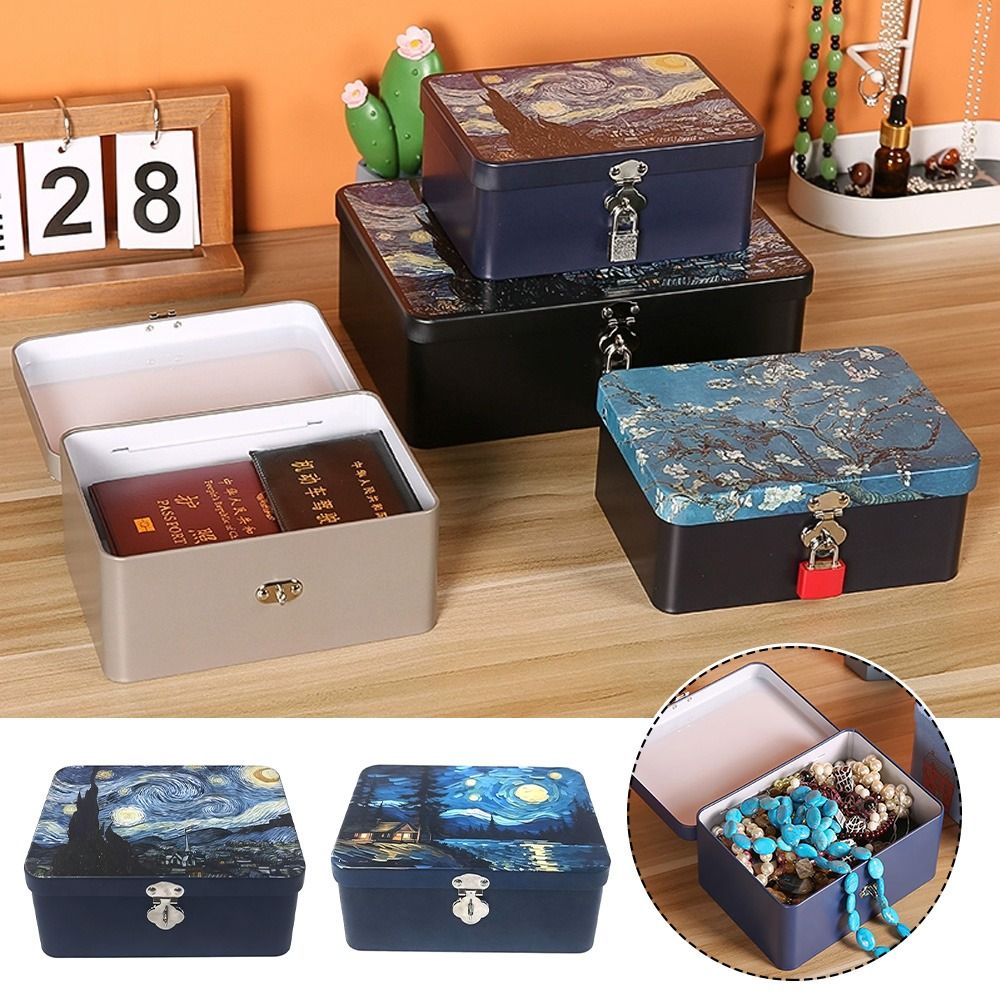 Geschenkdoos Grote opbergdoos  - Medicine Cabinet Lock recensie en prijs