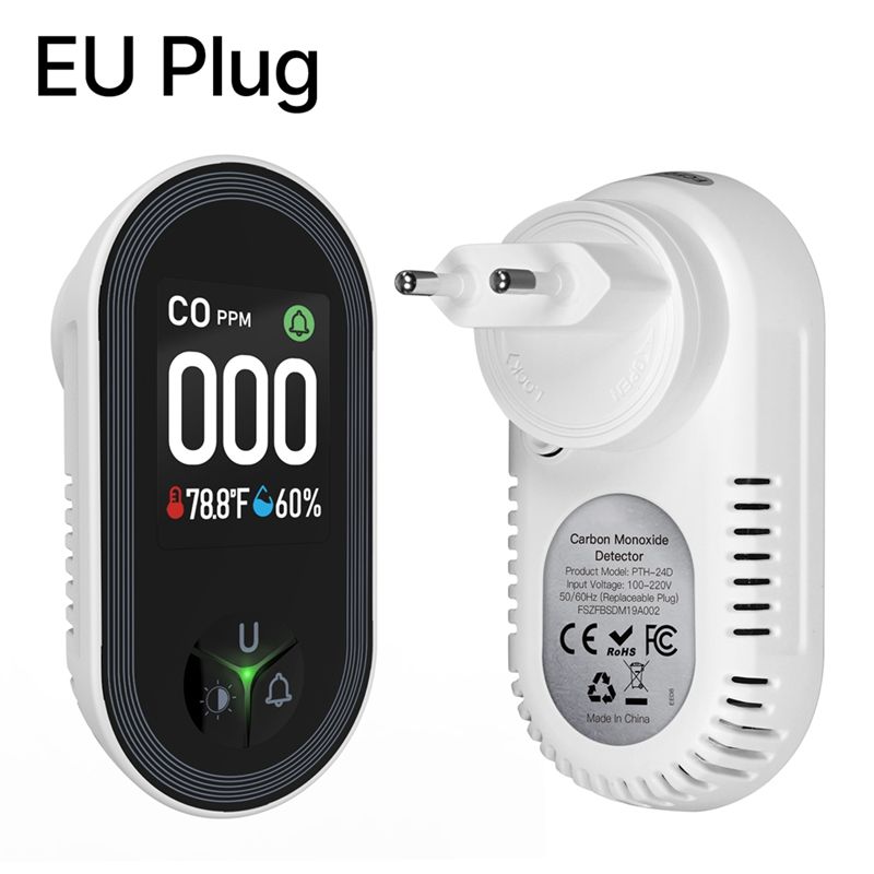 Ingebouwde CO-monitor Alarmgel - Co Detector Plug recensie en prijs