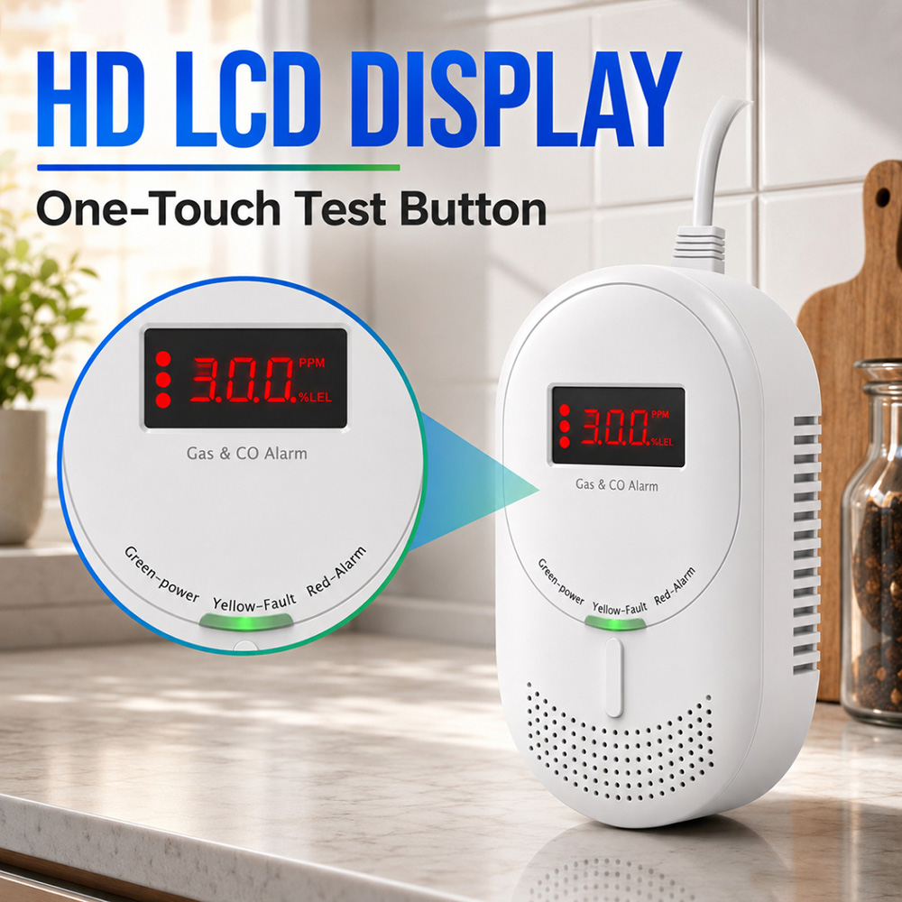 CCEsafety Zigbee Tuya Gas CO D - Co Detector Plug recensie en prijs