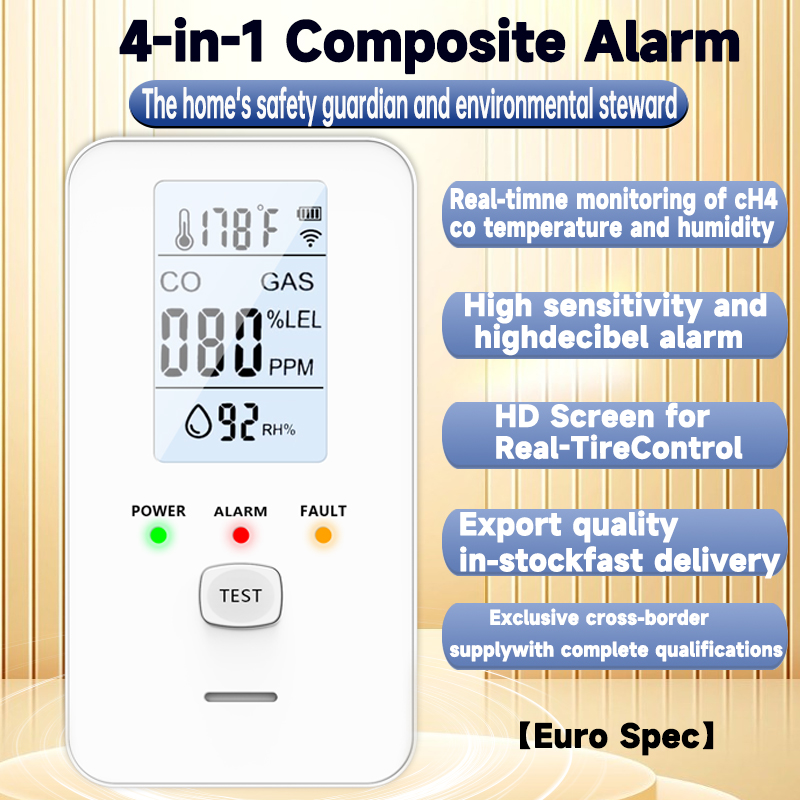 4-in-1 gasdetector Koolmonoxid - Co Detector Plug recensie en prijs
