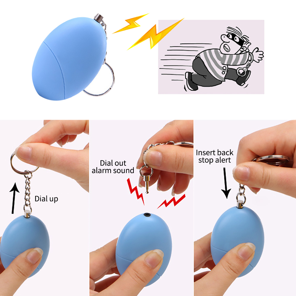1PCS Zelfverdediging Alarm 100 - Personal Alarm Keychain recensie en prijs