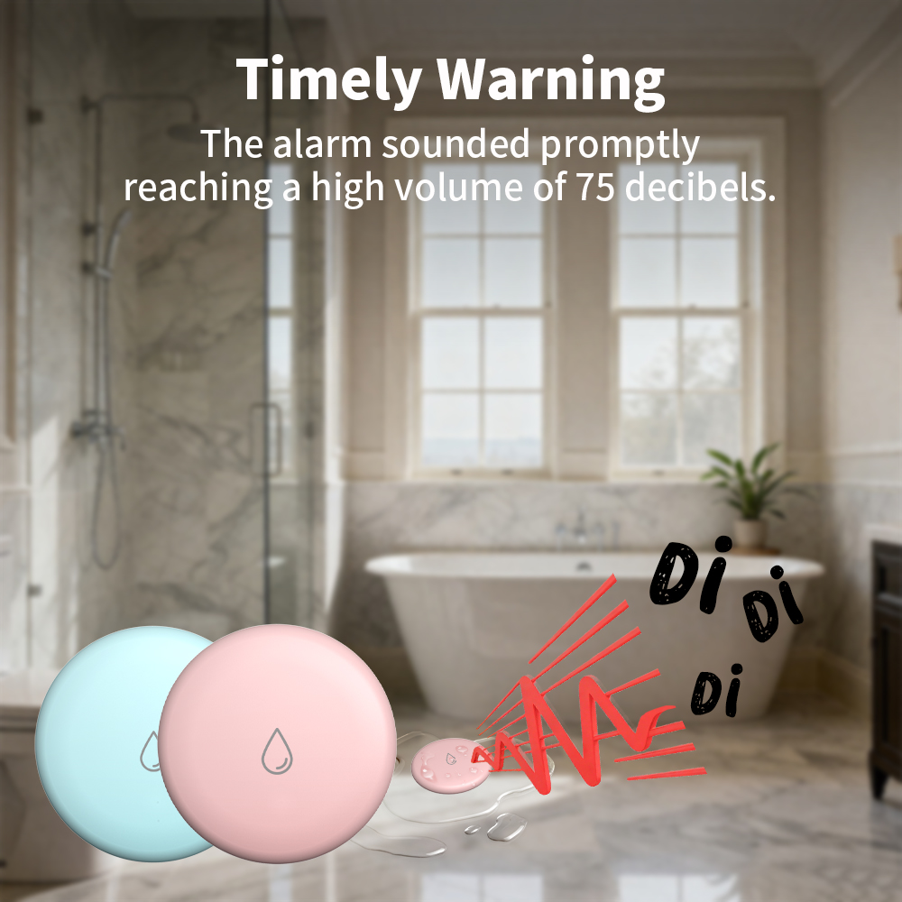 Zigbee Lekkagesensor LED-onder - Water Alarm Sensor recensie en prijs