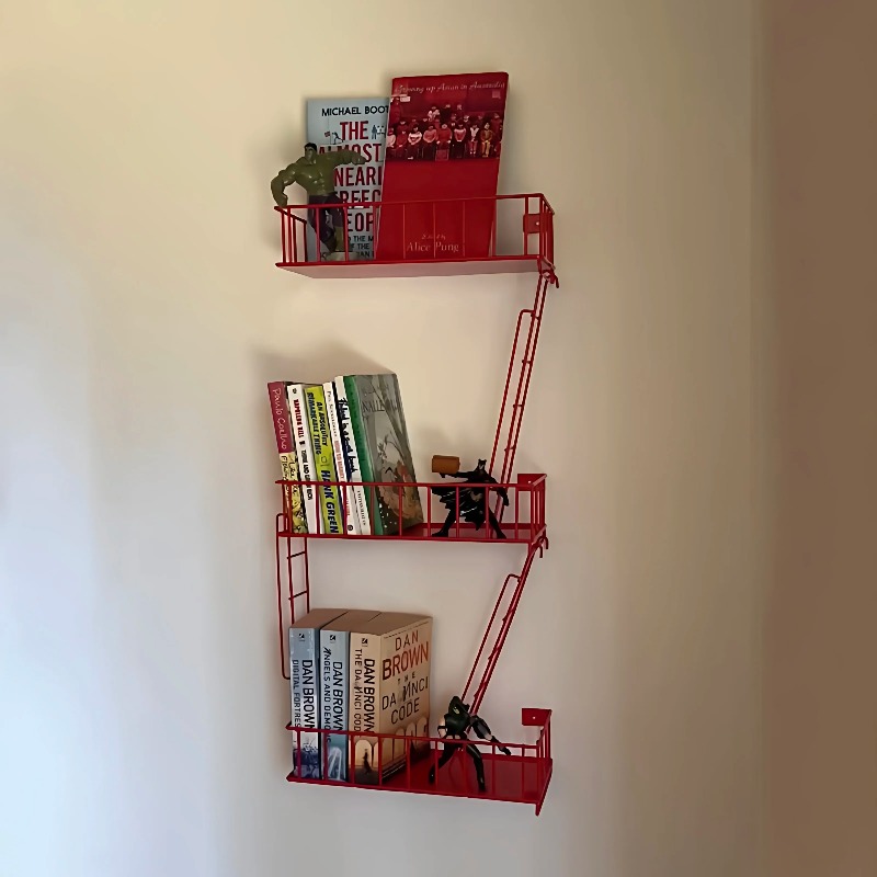 Brandbluswagen wandplank, 3-la - Fire Escape Ladder recensie en prijs