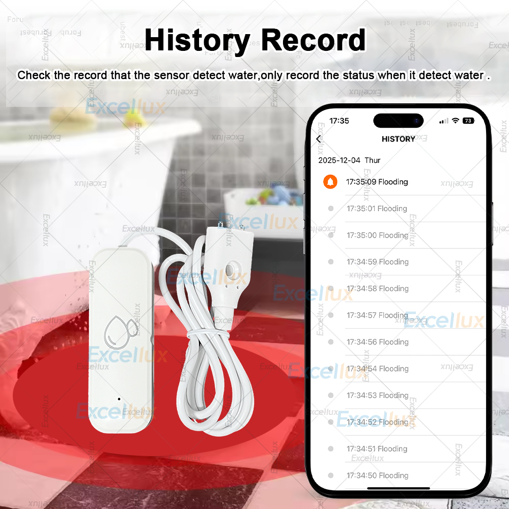 Zigbee Smart Waterleksensor Ov - Water Alarm Sensor recensie en prijs