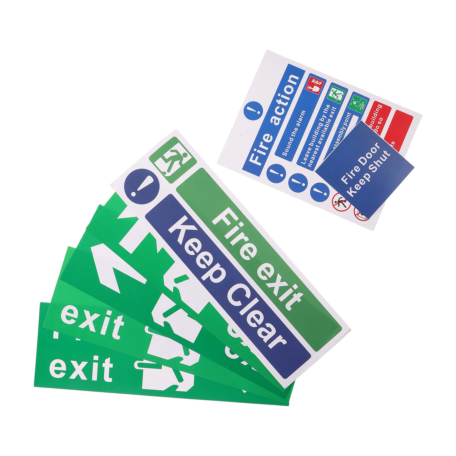 21-delige branduitgangbordense - Emergency Exit Sign recensie en prijs