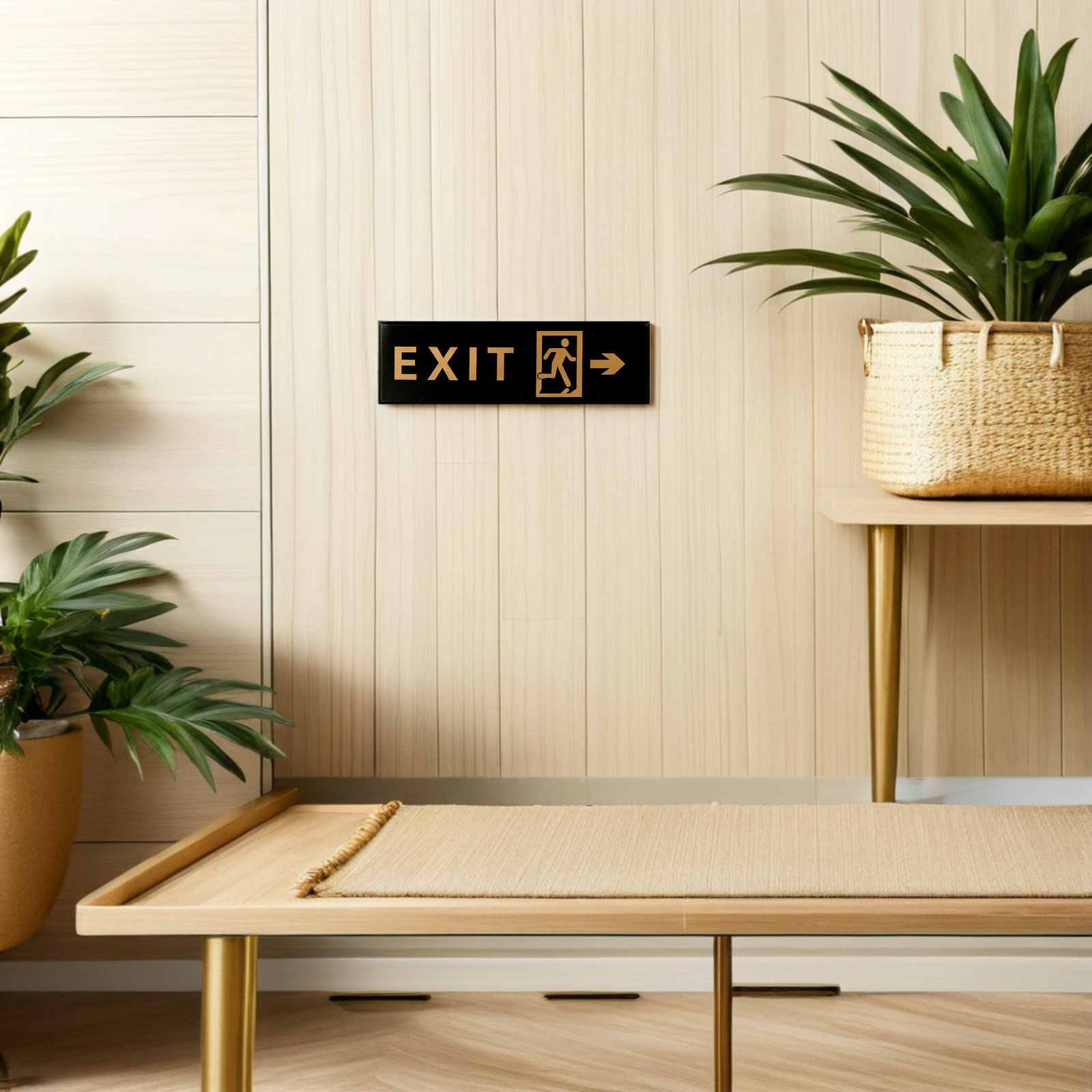 5 stuks acryl nooduitgangsbord - Emergency Exit Sign recensie en prijs