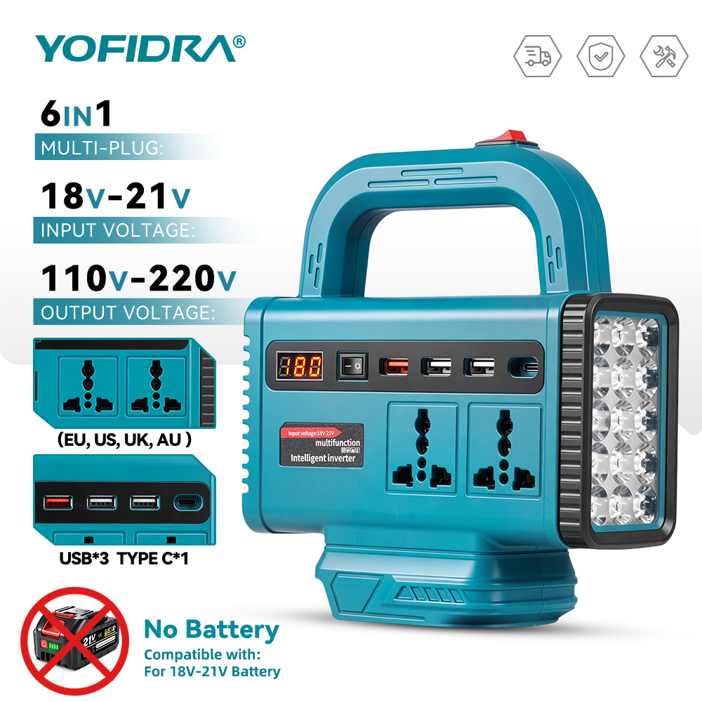 YOFIDRA 220V Draagbare Power I - Power Outage Light recensie en prijs
