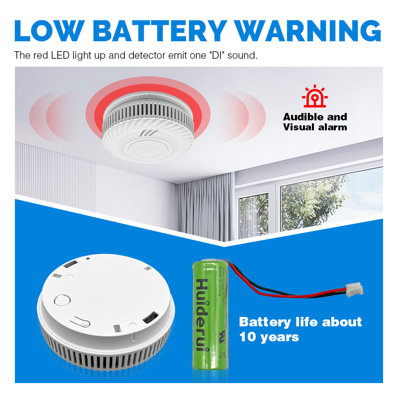 Slimme draadloze Tuya Wifi-gec - Smoke Detector Interconnected recensie en prijs