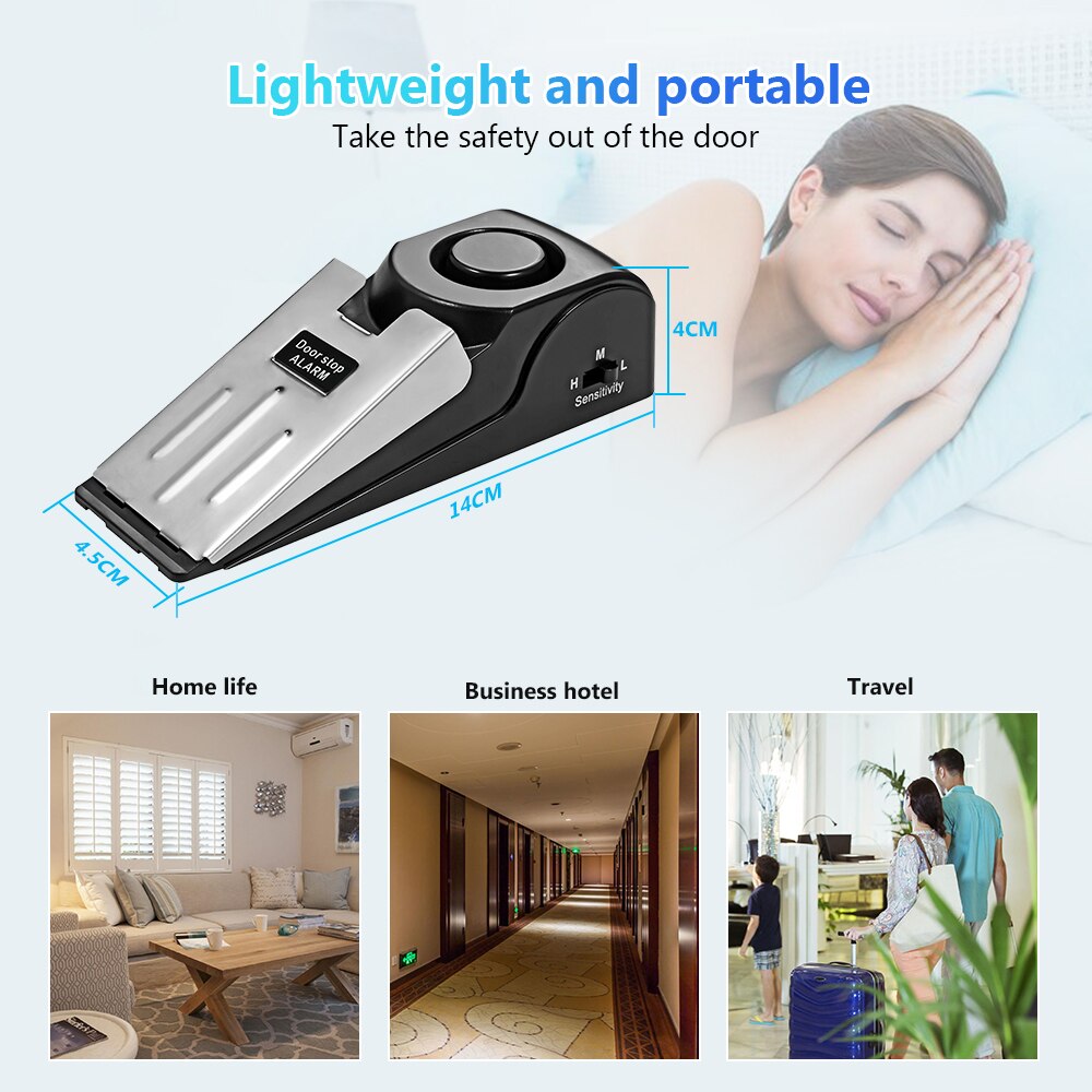 Draadloos deurstopalarmsysteem - Door Stop Alarm recensie en prijs