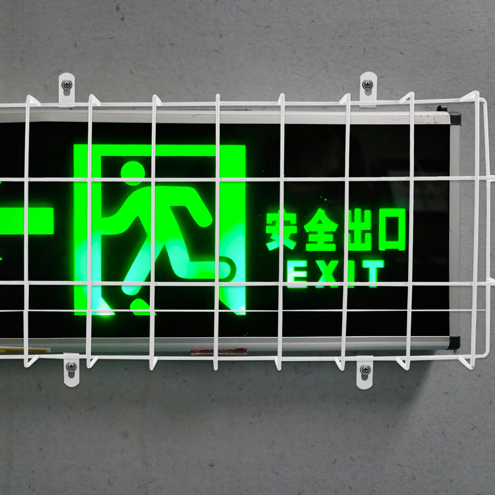 Wandmontage metalen uitgangsbo - Emergency Exit Sign recensie en prijs