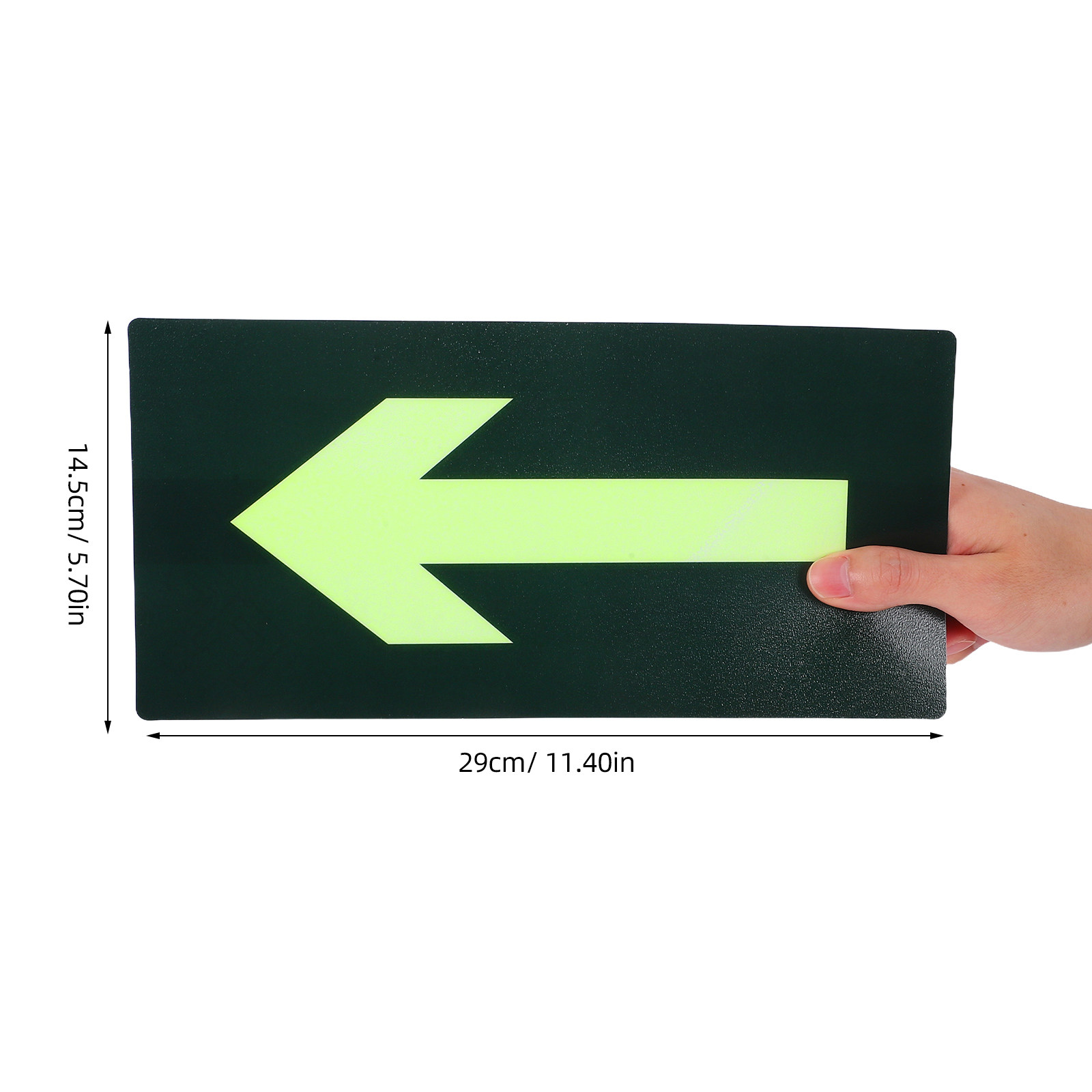 8 stuks Glow in The Dark water - Emergency Exit Sign recensie en prijs